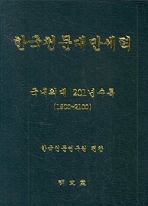 한국천문대만세력