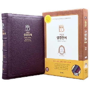 큰글자 성경전서 초코 NKR83SB 고급 색인 특대 허브형 우피