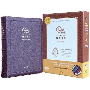 QA성경 개역개정 새찬송가 초코 합본 대